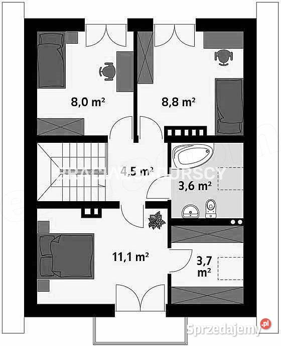 Dom wolnostojący Dojazdów Jarzębinowa 130m 4915zł/m2