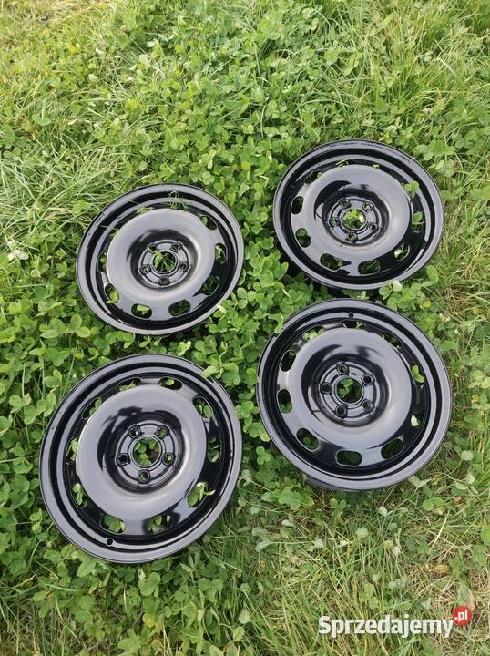 Felgi czarne 15 Audi Skoda Seat Volkswagen 5x100 Samochodowe opolskie Praszka