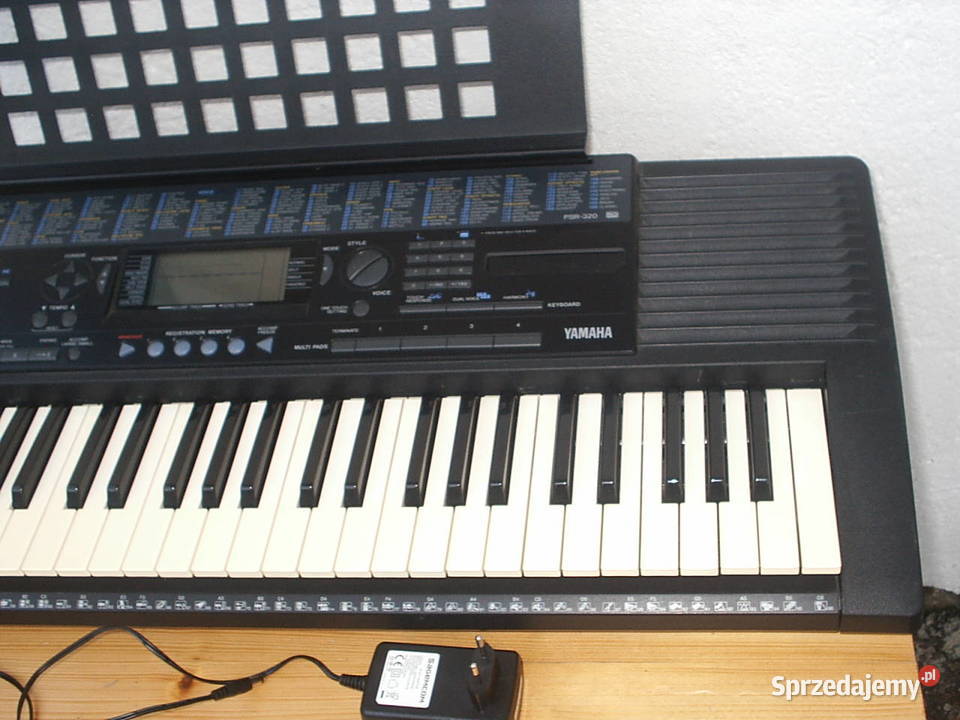 Keyboard Yamaha PSR320 z osprzętem klawiatura Yamaha dolnośląskie