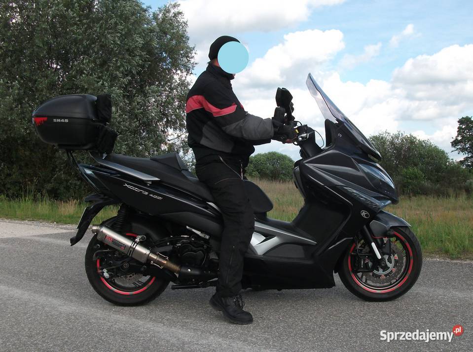Kymco Xciting 400i 2015r Przebieg 18500 Stan nieuszkodzony Sieradz