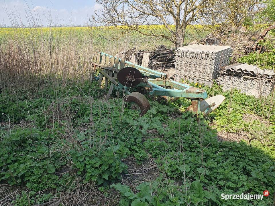 pług 4 skiby nieuszkodzony