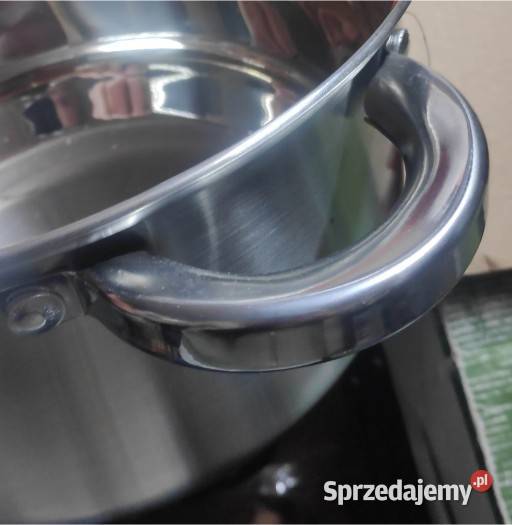 Garnki Komplet garnków 12 el Hoffner grubsze dna Łódź