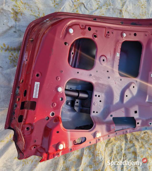MAZDA RX8 RX8 2008 DRZWI LEWE TYŁ TYLNE CZERWONE Bydgoszcz