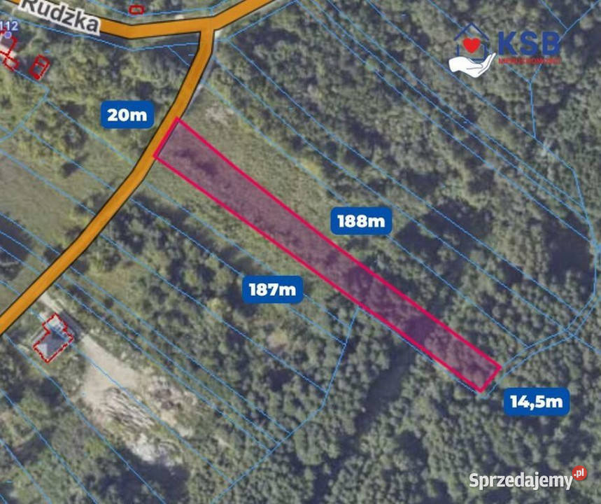 Działka z WZ Wschodnia Ostrowiec 2945m2 świętokrzyskie Ostrowiec Świętokrzyski