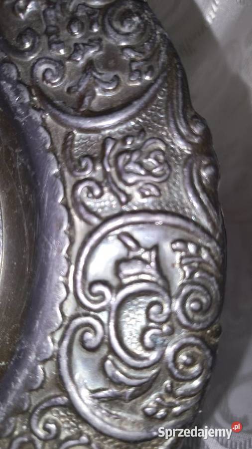 talerz ozdobny metal Chorzew