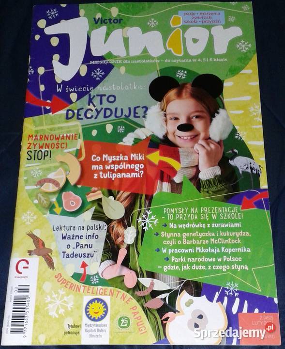 Victor Junior Miesięcznik nastolatków 2 sprzedam