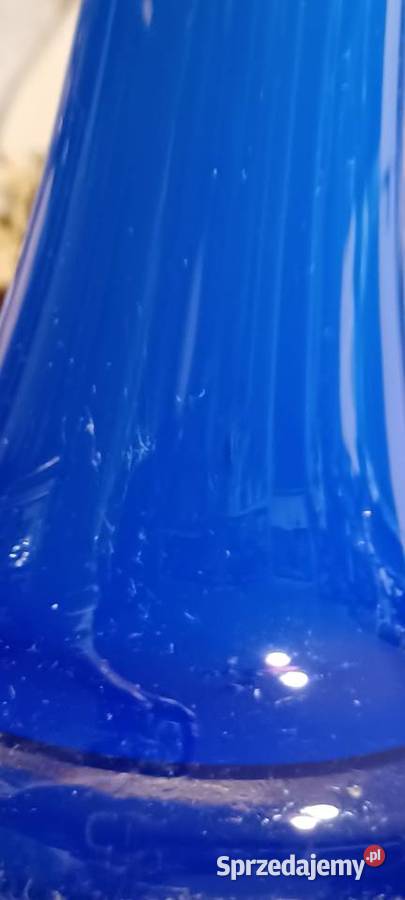 WAZON PRL KOBALTOWY FLET 83 WYSOKI SZKLANY Poznań