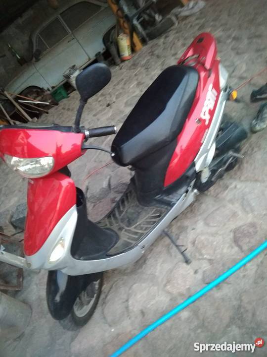 Skuter Giantco SE czerwony