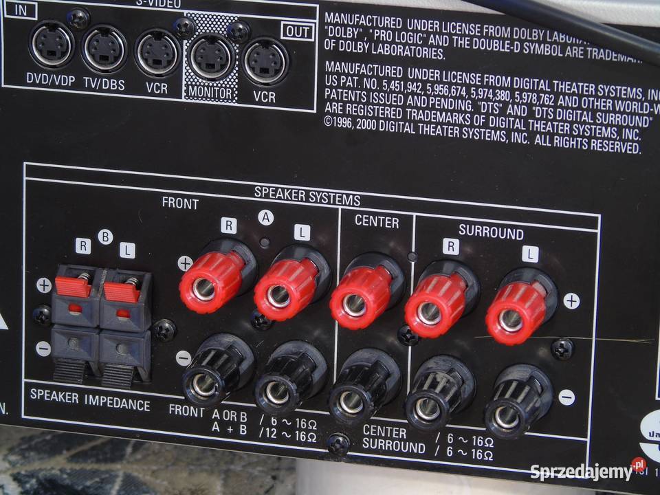 Amplituner Denon AVR1404 RDS mocny i sprawny Elektronika Jasło