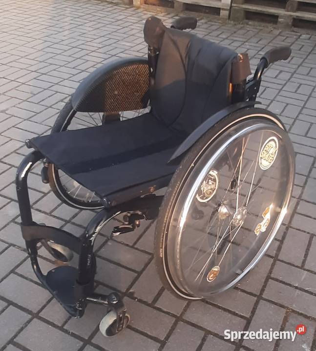 Wózek inwalidzki aktywny z napędem wspomagającym Syców