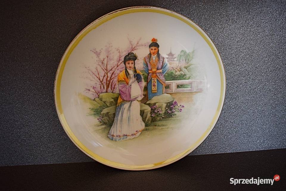 Chiński talerz porcelanowy ozdobny Sen w kujawsko-pomorskie