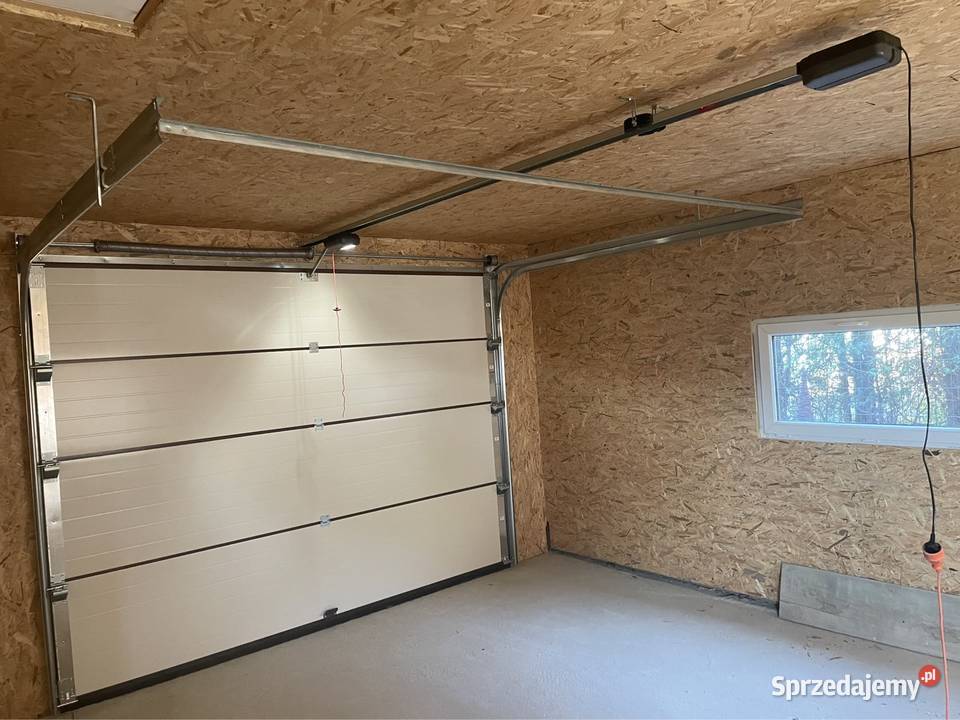 Brama garażowa 3500x2125 antracyt woodgrain Jawiszowice