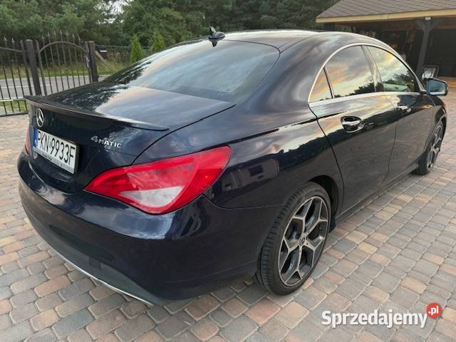 MercedesBenz CLA 4MATIC 2017 Benzyna 160KM wielkopolskie Słupca