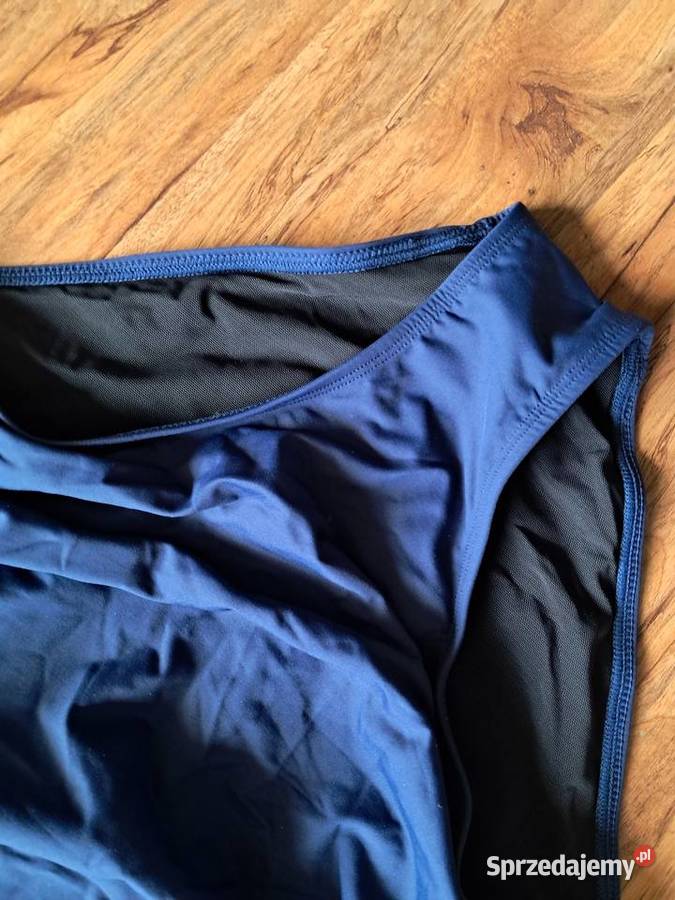 nowy jednoczęściowy granatowy strój kąpielowy Sandomierz