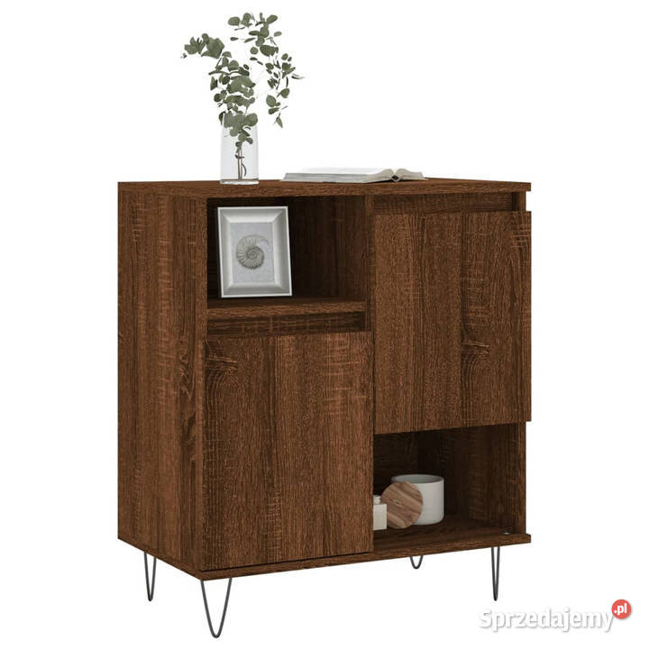 Komoda brązowy dąb 60x35x70 materiał Warszawa