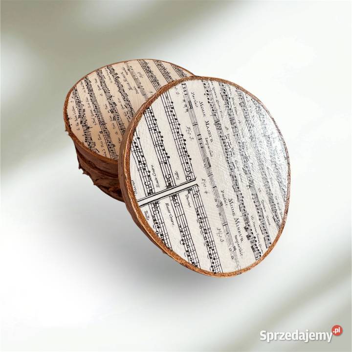 Komplet podkładek pod kubki decoupage Kraków