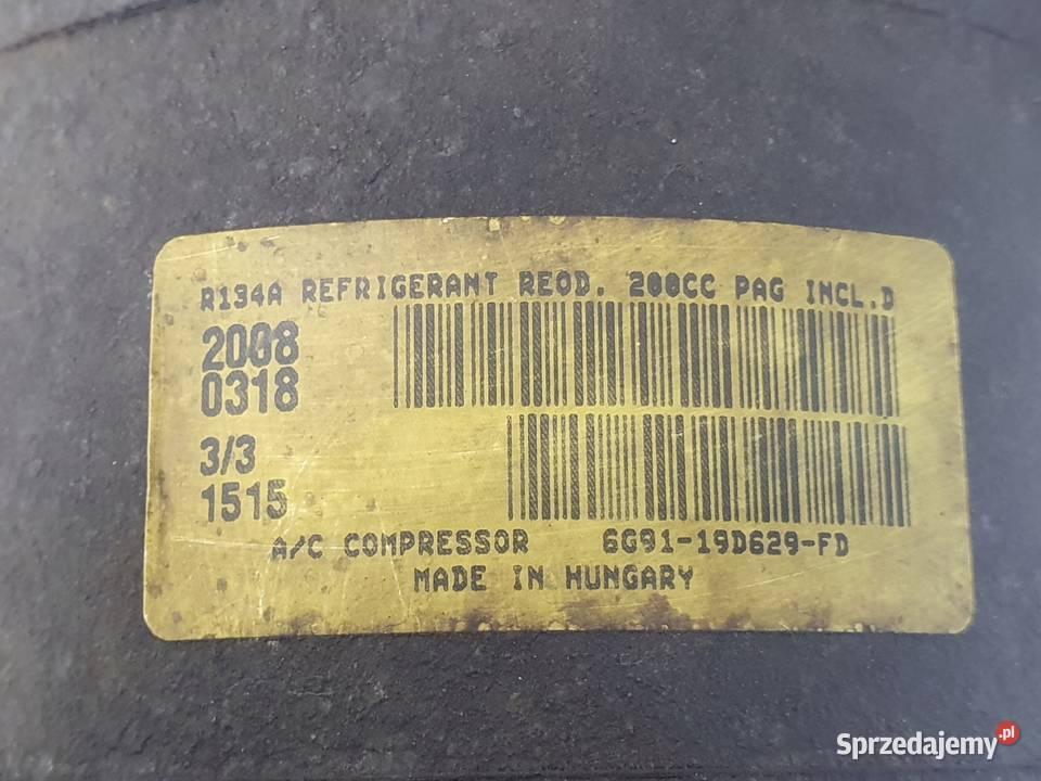 SPRĘŻARKA KLIMATYZACJI Land Rover Freelander II Chełm