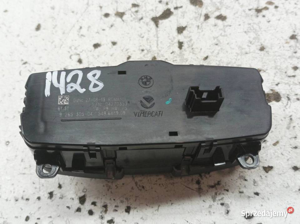 PRZEŁĄCZNIK ŚWIATEŁ 9265305 Bmw Seria 1 II