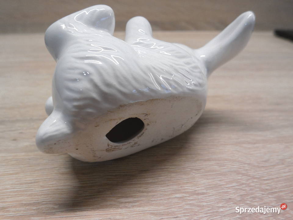 Figurka królik Porcelana i szkło Raszków