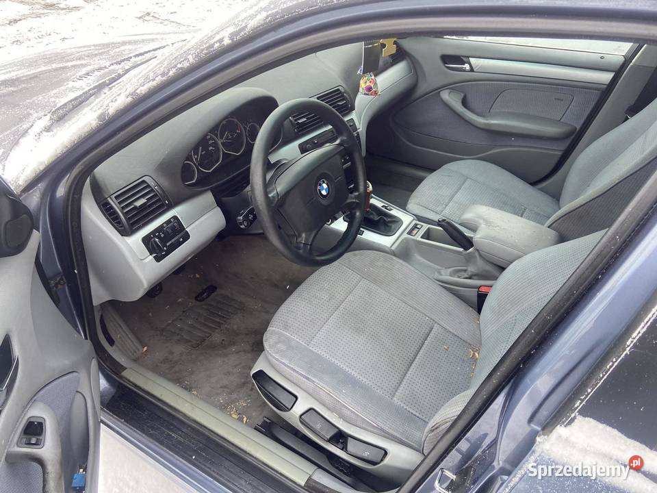 BMW E46 20TD uszkodzony na graty aluminiowe felgi Osieck