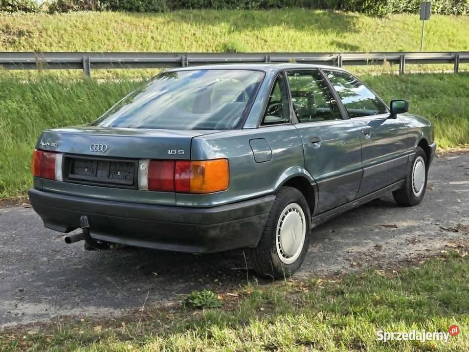 Audi 80 18S Automat Hak Piękny klasyk lat 80 Świebodzin