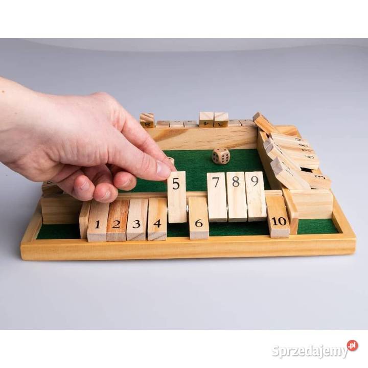 Gra Shut the Box zamknij pudełko Zamość
