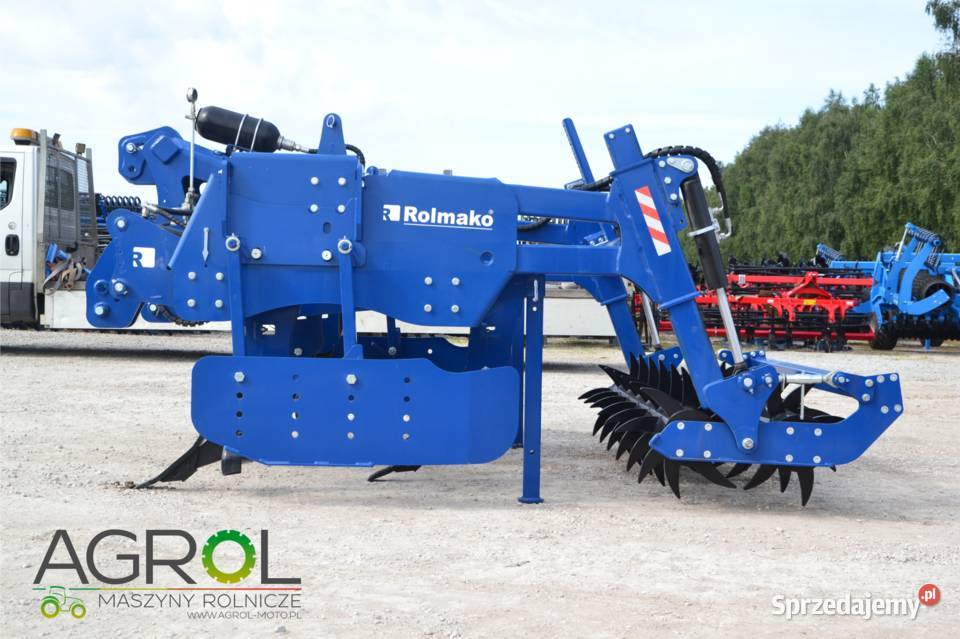 Pług dłutowy bezorkowy Rolmako Ripper U624 25m nieuszkodzony Mława