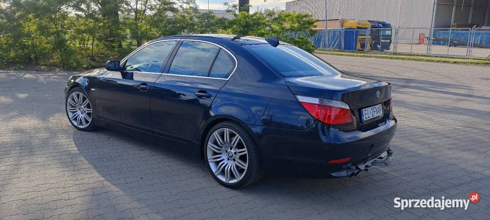 BMW E60 530i M54 Automat Bogate Wyposażenie ogranicznik prędkości łódzkie Łódź