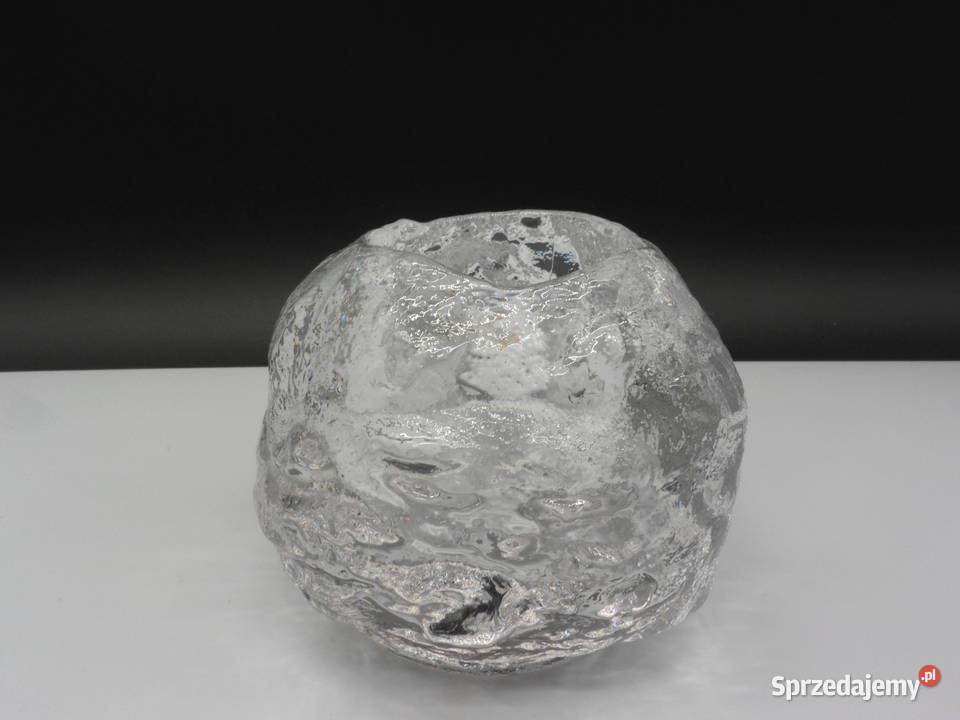 ŚWIECZNIK SZKLANYKULA ŚNIEŻNA KOSTA BODASZWECJA Raszków sprzedam