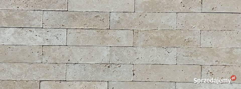 Kamień dekoracyjny elewacyjny trawertyn Ivory Tczew