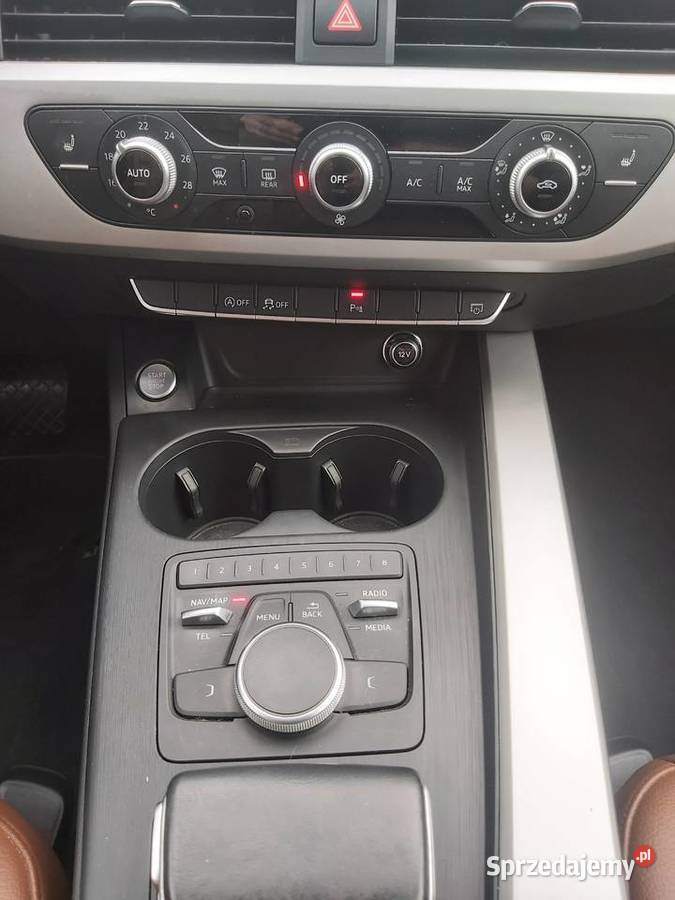 A4 Sedan 2019r 20TDI Automat Brązowe Skóry