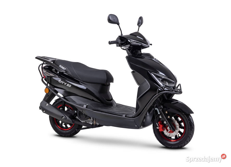 ROMET CITY 50 4T 2025 Nowy Skuter Gwarancja 2 Rok produkcji 2025 Pilzno