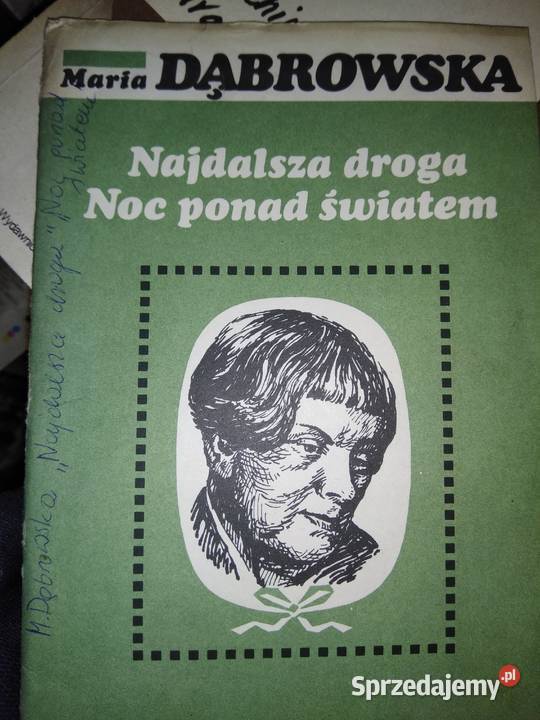 Najdalsza droga Dąbrowska książki używane Warszawa sprzedam