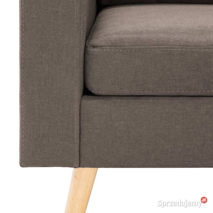 2osobowa sofa kolor taupe tapicerowana tkaniną Sofy i kanapy mazowieckie Warszawa