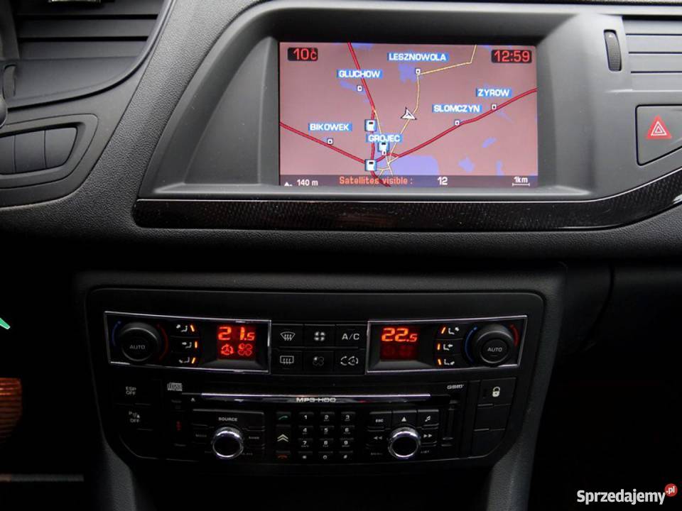 Citroen C5 czarny komputer pokładowy Grójec sprzedam