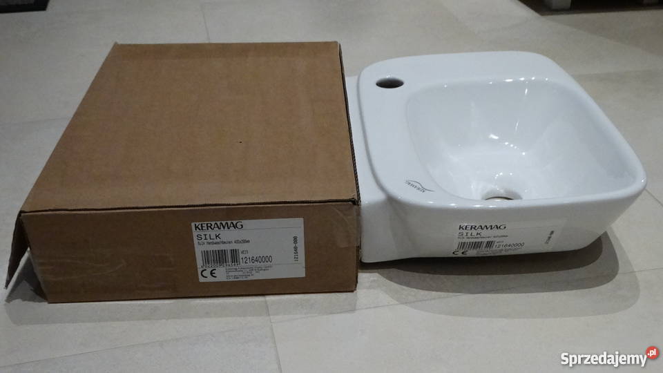 Umywalka Keramag Design Silk 40x295 biały lubelskie sprzedam
