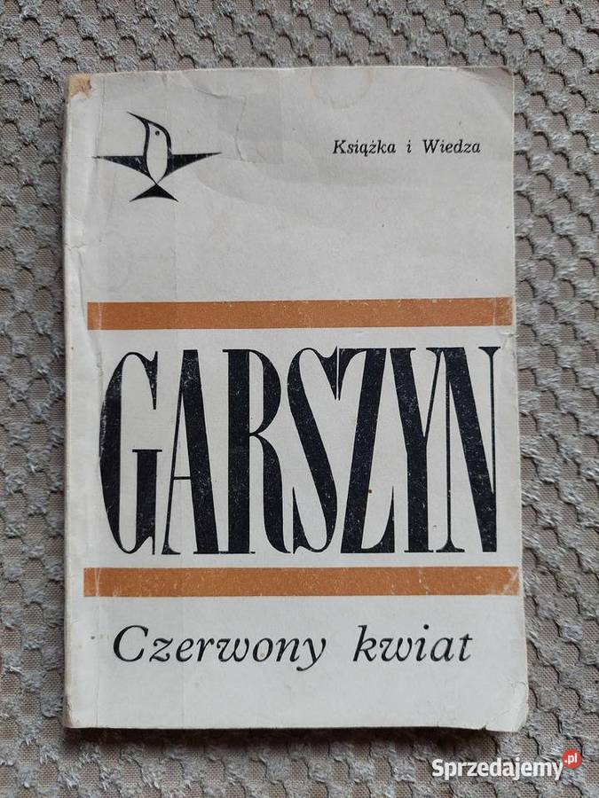 Czerwony kwiat Wsiewołod Garszyn Kraków sprzedam