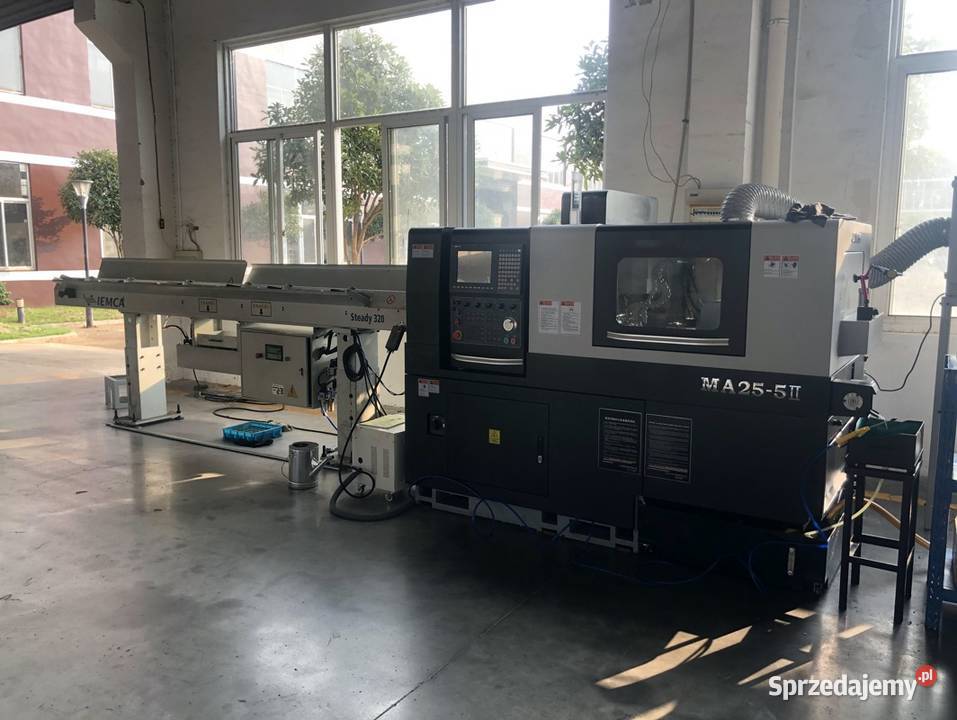 Tokarka automat cnc z podajnikiem Rzeszotary