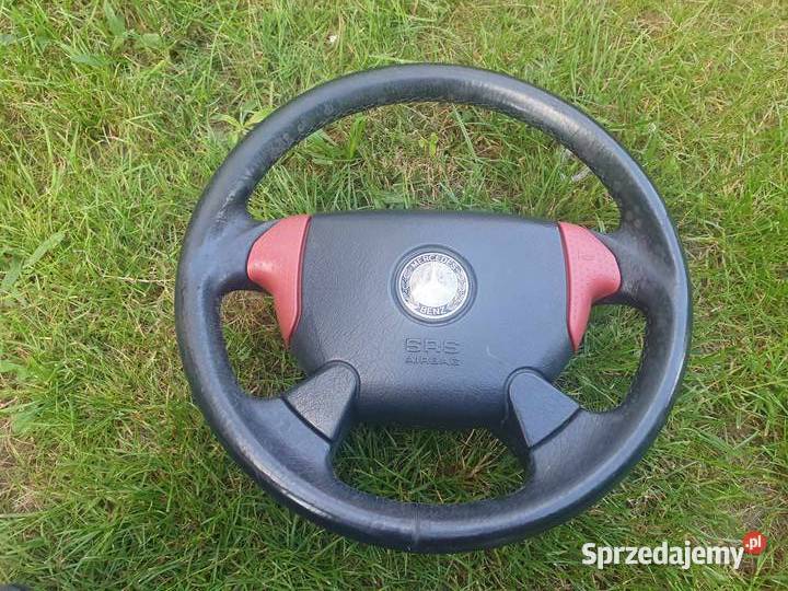 Kierownica skórzana czerwona Mercedesbenz SLK Kierownice Kraków