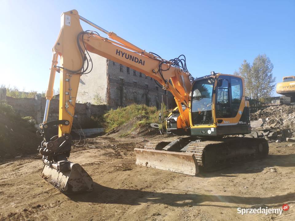 Koparka gąsienicowa Hyundai 145 lcr9 stan sprzedam