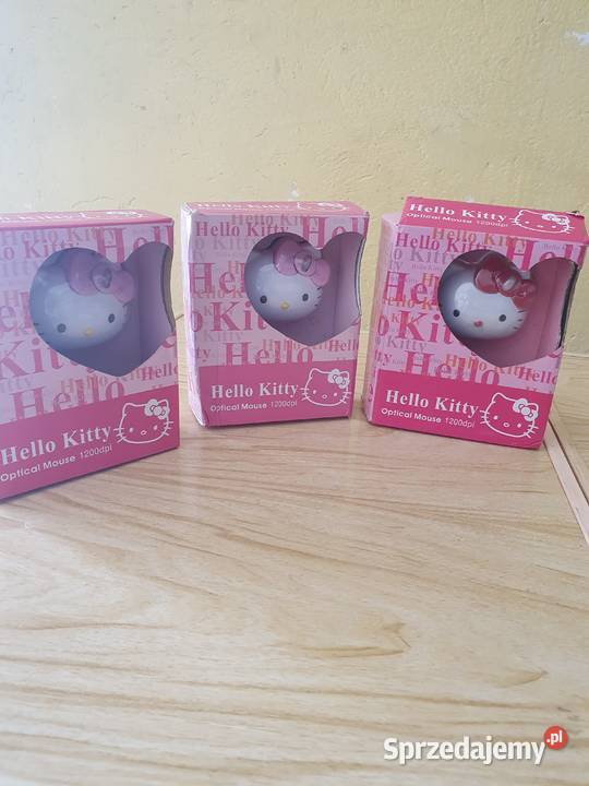 MYSZKA HELLO KITTY OPTYCZNA HIT Klawiatury i myszy