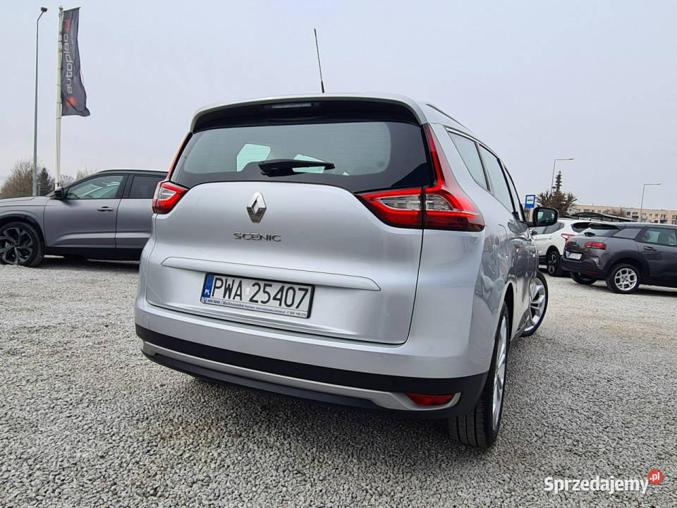 Renault Grand Scenic 7Osób Automat Navi 2xPDC czujnik parkowania Wągrowiec