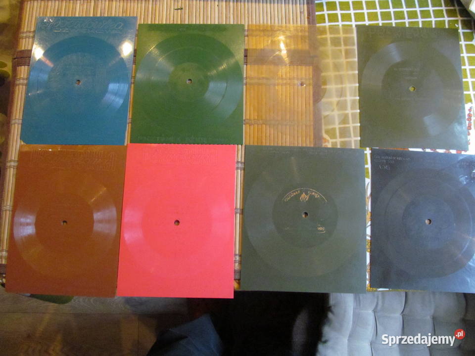 Pocztówki dzwiękowe różni wykonawcy zestaw 8 Lublin