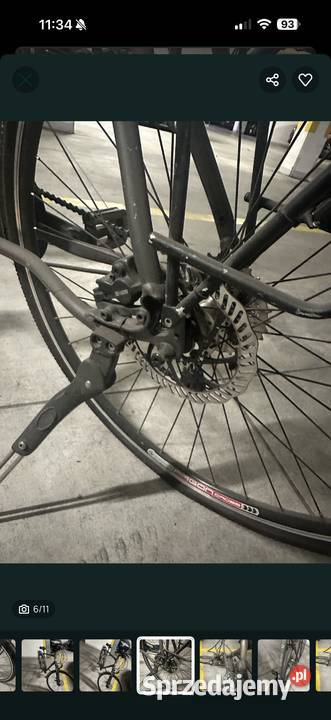 rower kalkhoff voyager de luxe XL fitness Toruń sprzedam