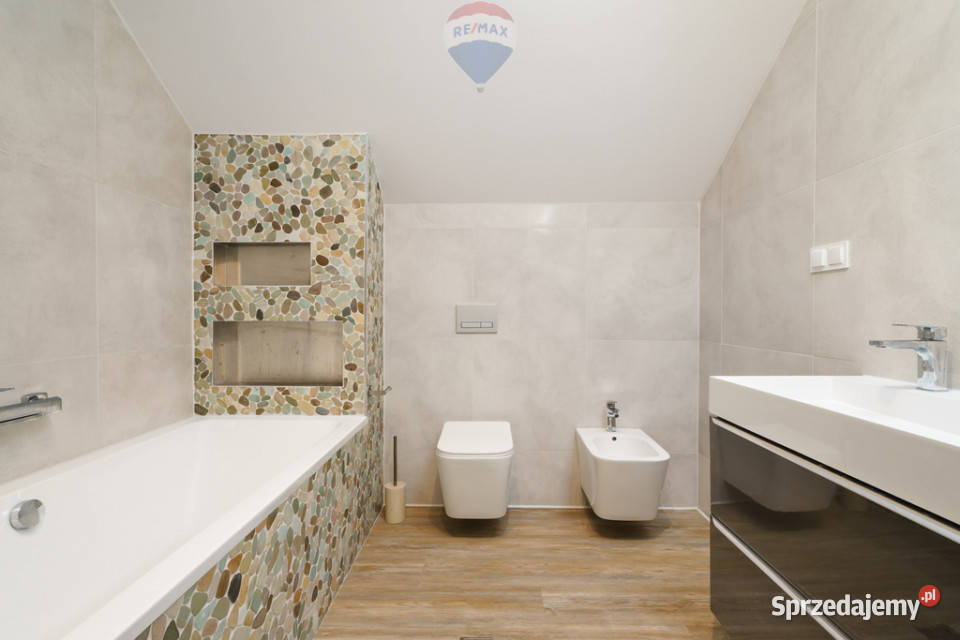 Nowoczesny energooszczędny piękna duża działka