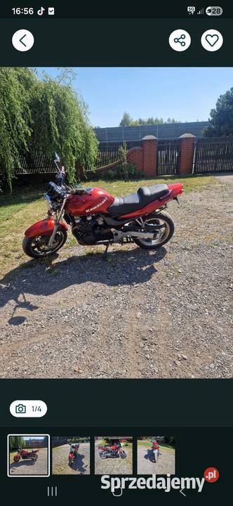 Sprzedam Kawasaki zr7 750 mazowieckie Adamowice