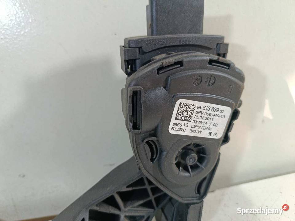 PEDAŁ GAZU POTENCJOMETR CITROEN C3 PICASSO 16 osobowe