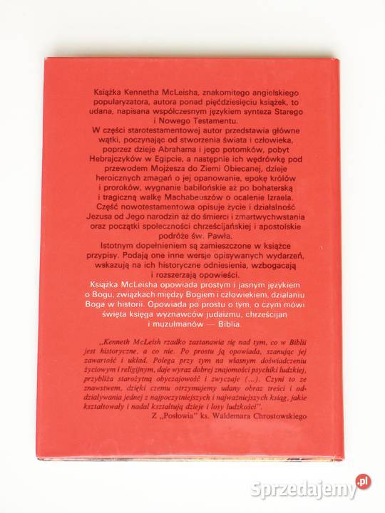 Opowieści i legendy biblijne Keneth McLeish