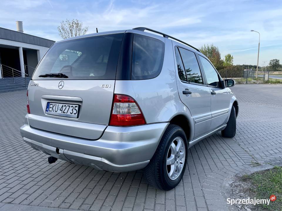 ŁADNY DOINWESTOWANY MERCEDES BENZ ML 27 CDI 163