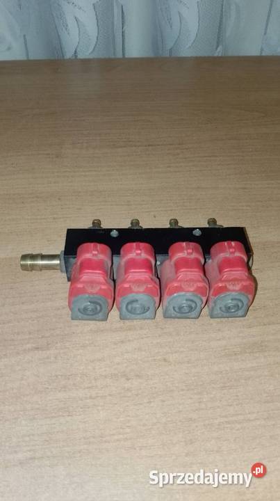 Wtryskiwacz gazowe LPG listwa waltek czerwone Wtryskiwacze świętokrzyskie Czarzyzna sprzedam
